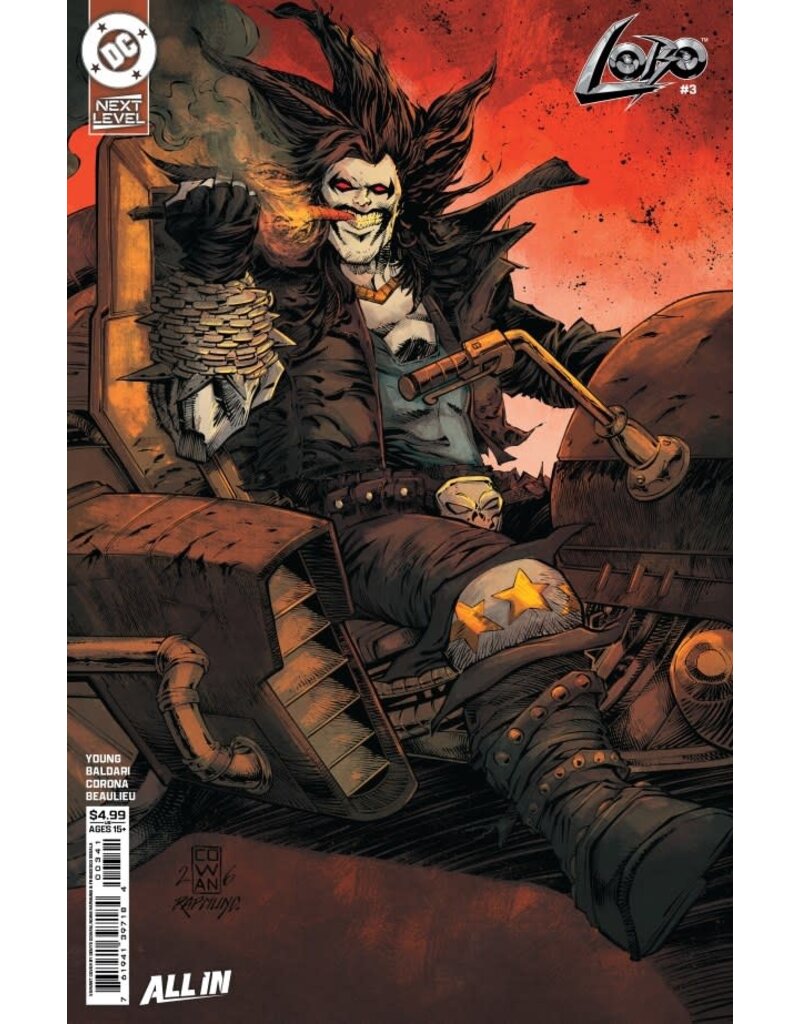 DC COMICS Lobo #3 Cover D Denys Cowan Variant