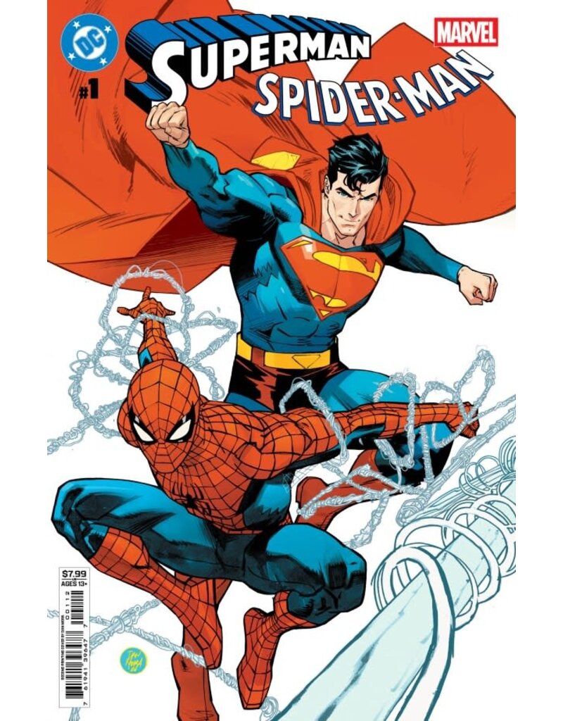DC COMICS DC / Marvel: Superman / Spider-Man #1 2nd Printing Dan Mora
