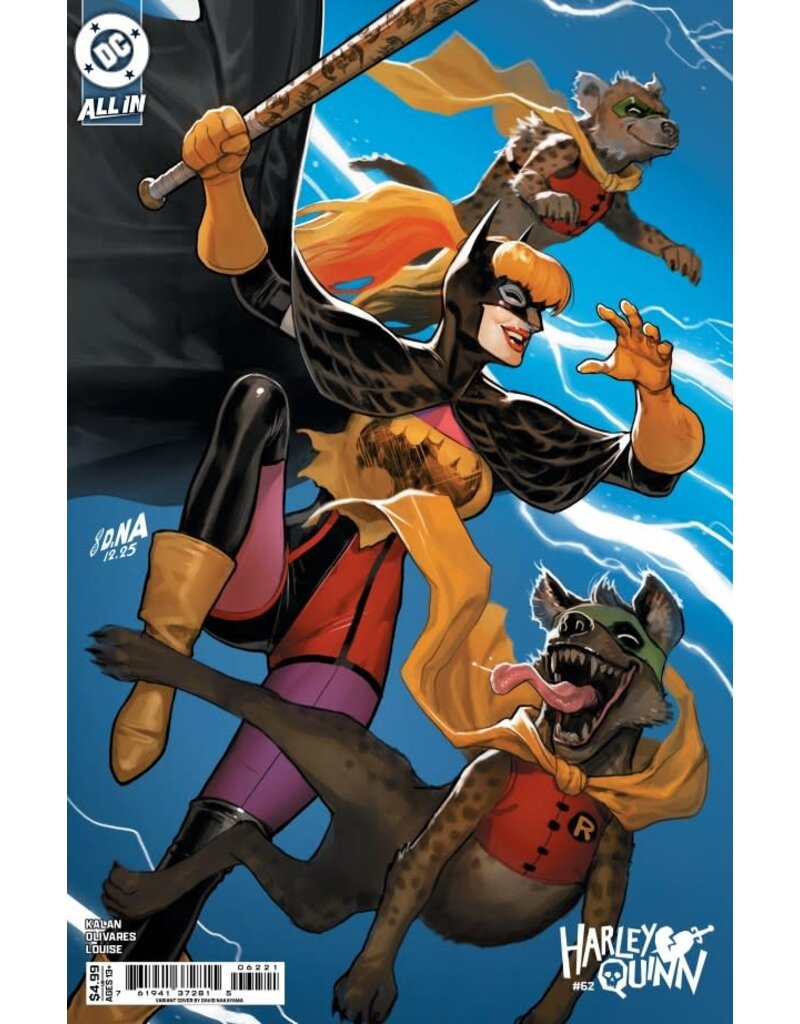 DC COMICS Harley Quinn #62 Cover B David Nakayama Variant