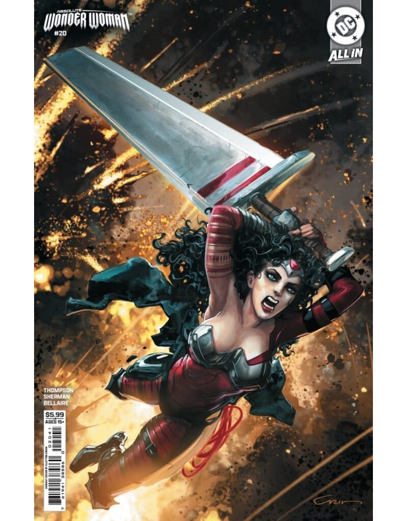 DC COMICS Absolute Wonder Woman #20 Cover D Clayton Crain Variant