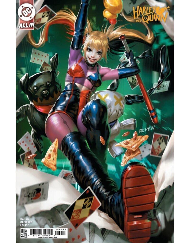DC COMICS Harley Quinn #62 Cover D Derrick Chew Variant