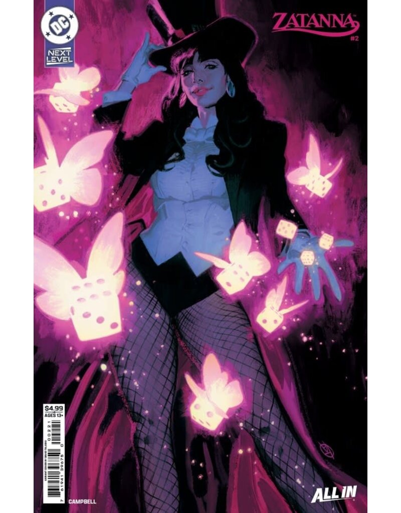DC COMICS Zatanna #2 Cover B David Talaski Variant