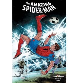 Marvel Comics The Amazing Spider-Man #30 Netho Diaz Marvel Soccer Variant