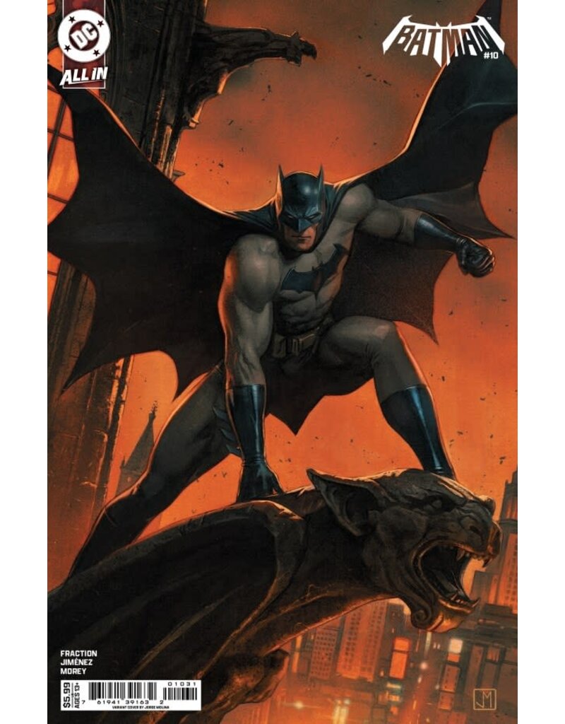 DC COMICS Batman #10 Cover C Jorge Molina Variant