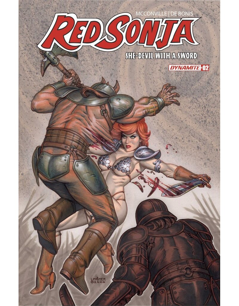 Red Sonja: She-Devil with a Sword #2 Cover C Joseph Michael Linsner Variant