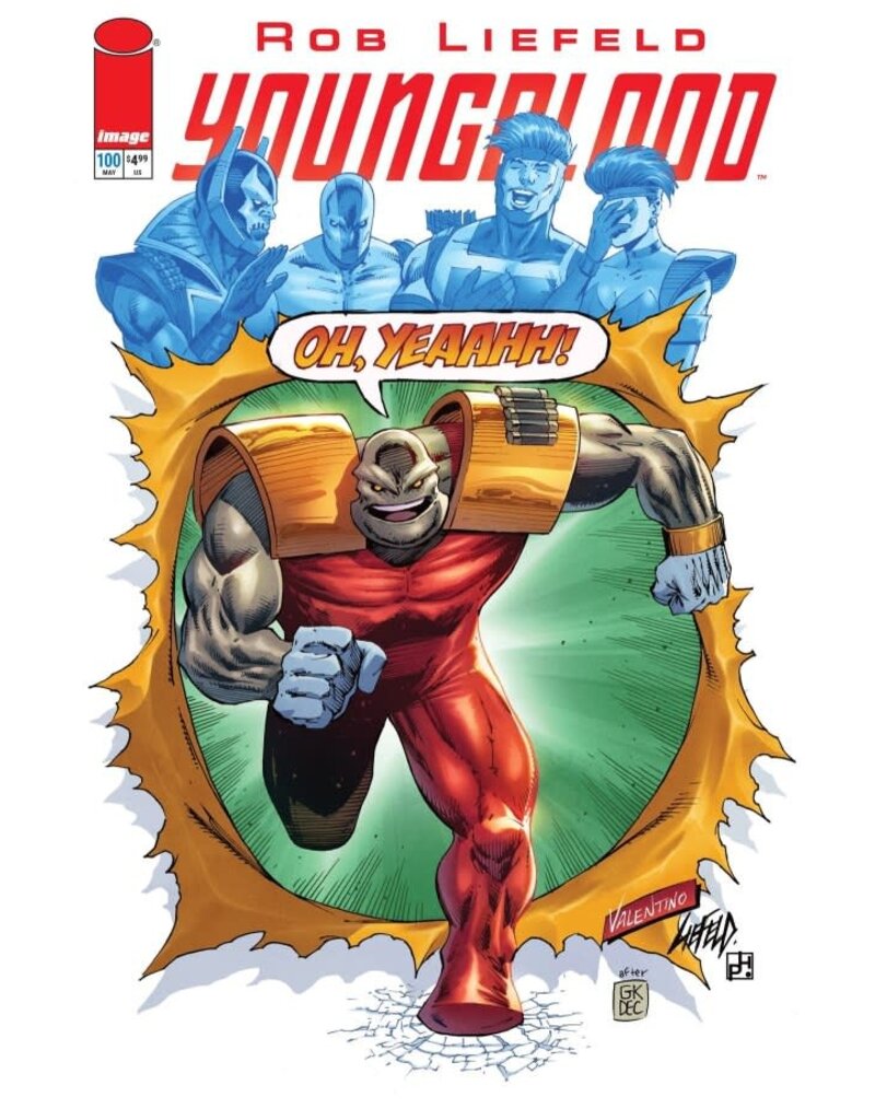 IMAGE COMICS Youngblood #100 Cover H Jim Valentino Variant
