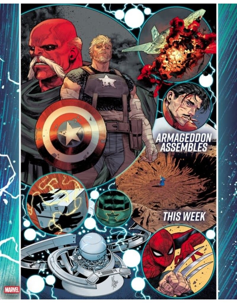 Marvel Comics Avengers: Armageddon #1 Marco Checchetto Spoiler Variant