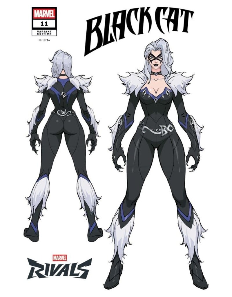 Marvel Comics Black Cat #11 NetEase Games Marvel Rivals Wraparound Variant