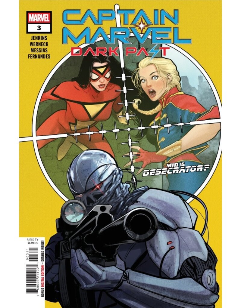 Marvel Comics Captain Marvel: Dark Past #3