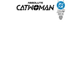 DC COMICS Absolute Catwoman #1 Cover G Blank Variant