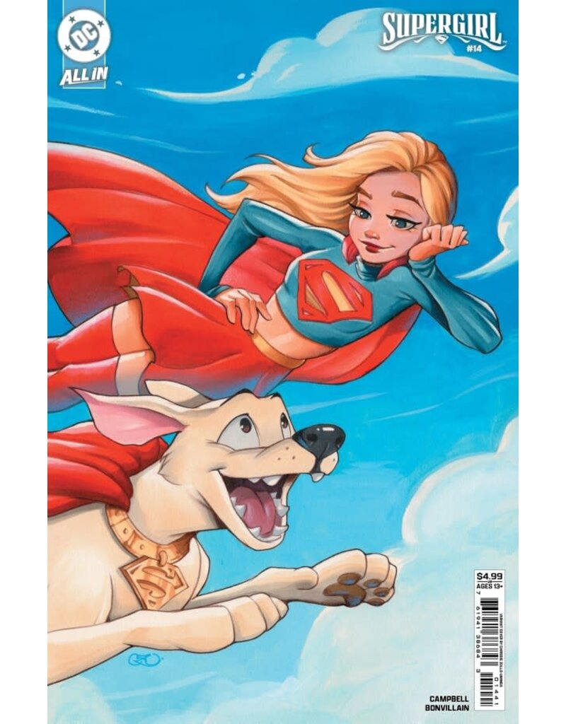 DC COMICS Supergirl #14 Cover D Chrissie Zullo Uminga Variant