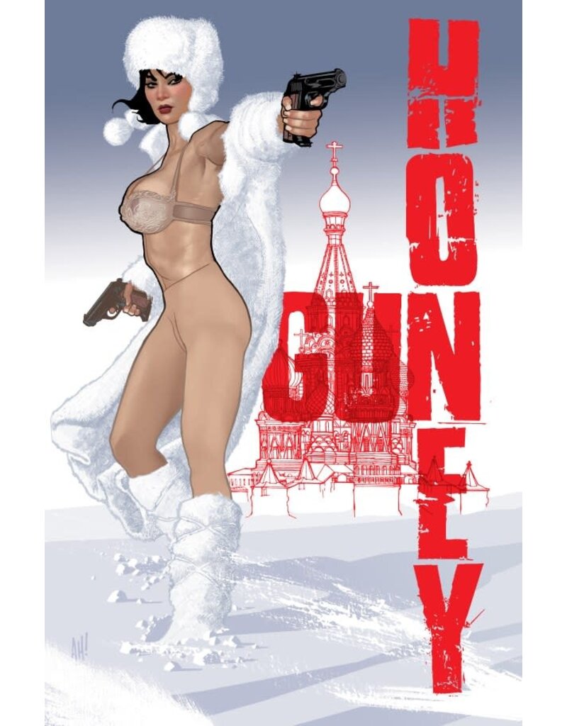 Gun Honey: Doubles Down #1 Cover I Adam Hughes Foil Variant