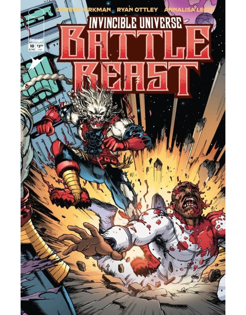 IMAGE COMICS Invincible Universe: Battle Beast #10 Cover C 1:10 Chris Burnham Connecting Variant