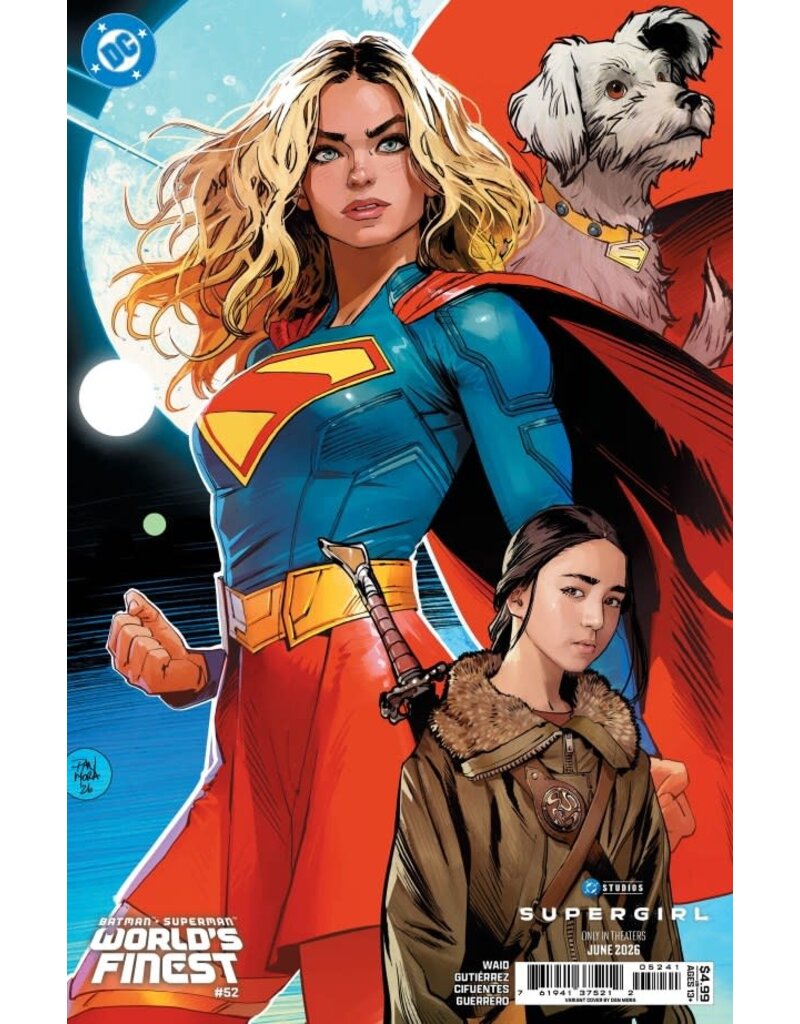 DC COMICS Batman / Superman: World's Finest #52 Cover D Dan Mora Supergirl Movie Variant