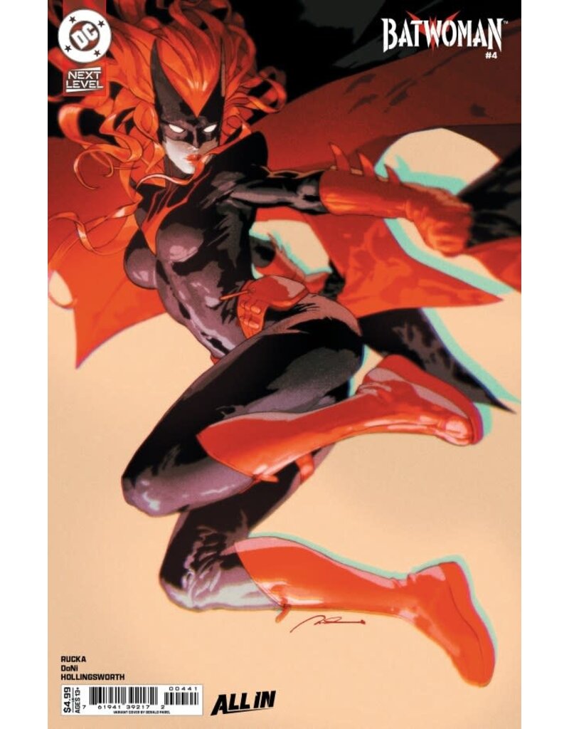 DC COMICS Batwoman #4 Cover D Gerald Parel Variant