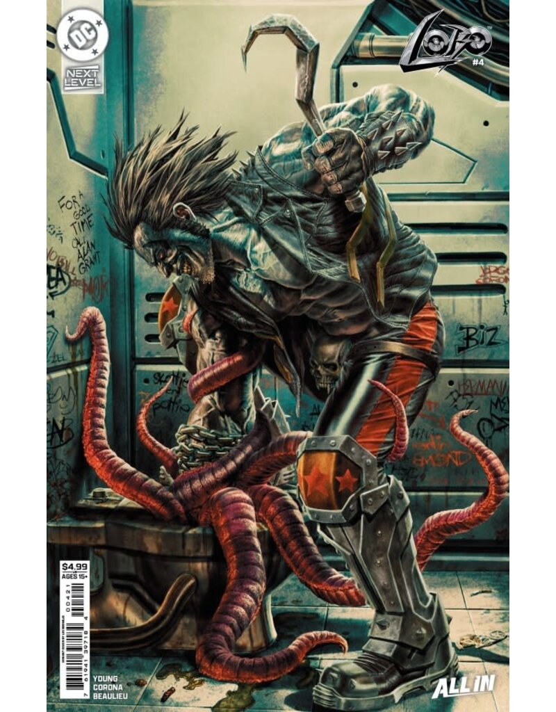 DC COMICS Lobo #4 Cover B Lee Bermejo Variant