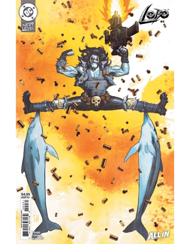 DC COMICS Lobo #4 Cover C Mike Del Mundo Variant