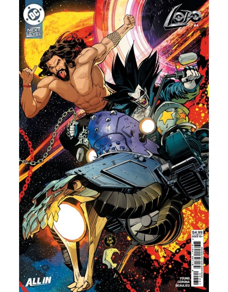 DC COMICS Lobo #4 Cover F Dan Mora Jason Momoa Cameo Variant