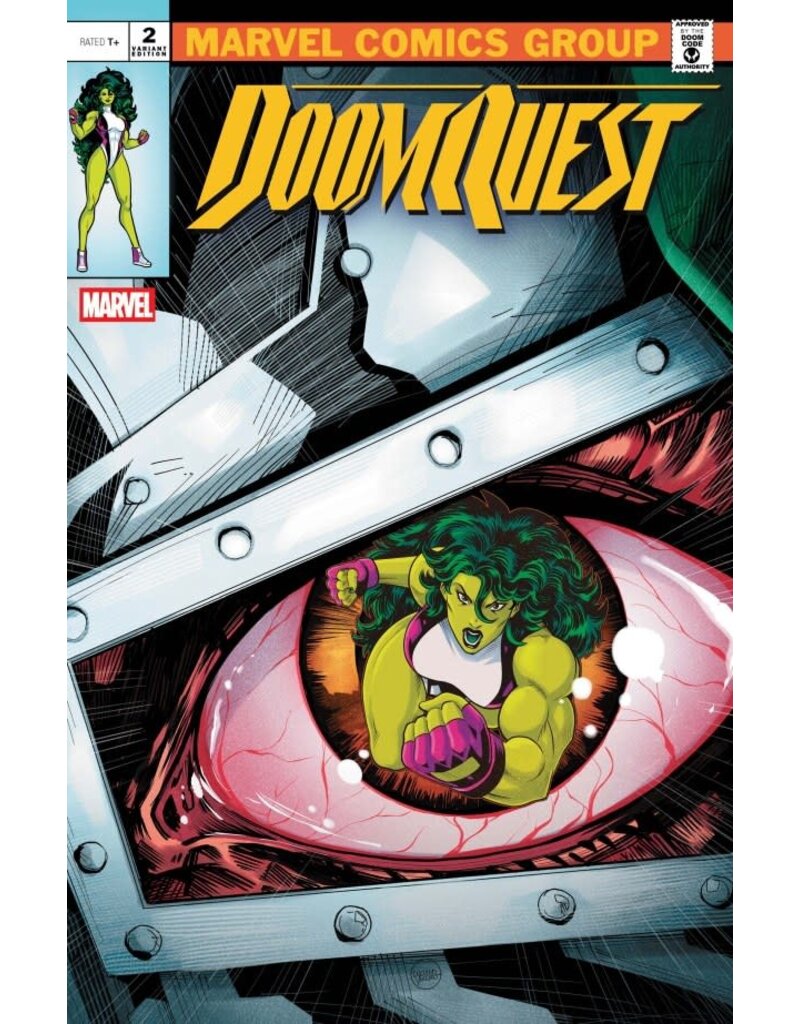 Marvel Comics Doomquest #2 Luciano Vecchio Homage Variant