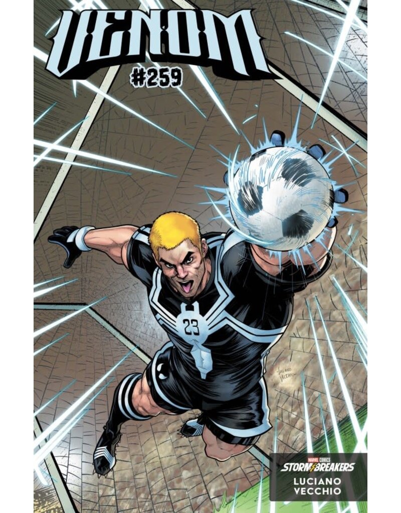 Marvel Comics Venom #259 Luciano Vecchio Marvel Soccer Variant