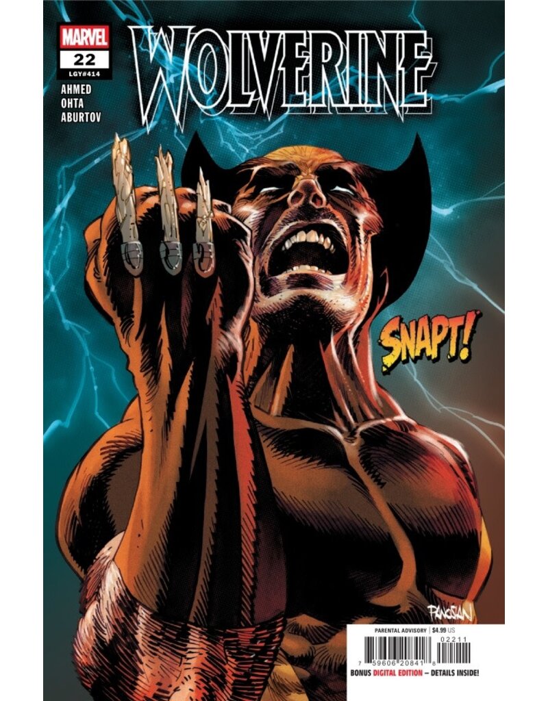 Marvel Comics Wolverine #22