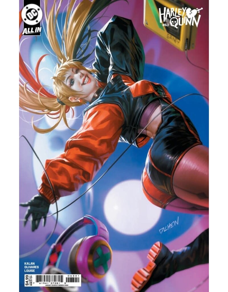 DC COMICS Harley Quinn #63 Cover D Derrick Chew Variant
