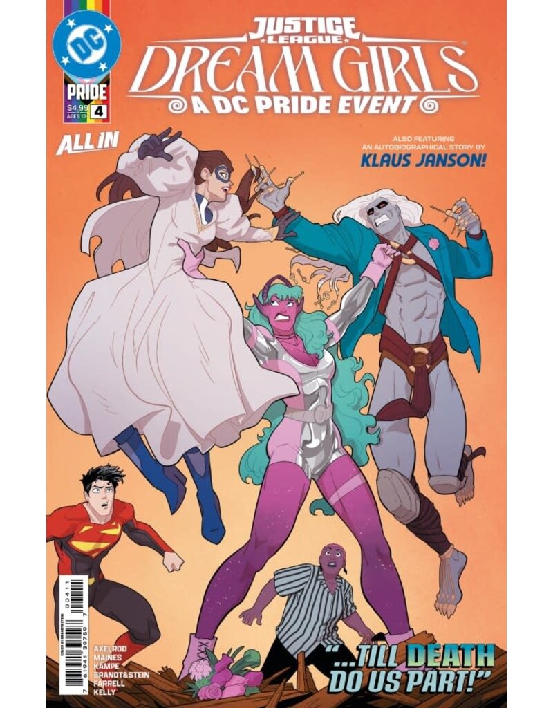 DC COMICS Justice League: Dream Girls – A DC Pride Event #4
