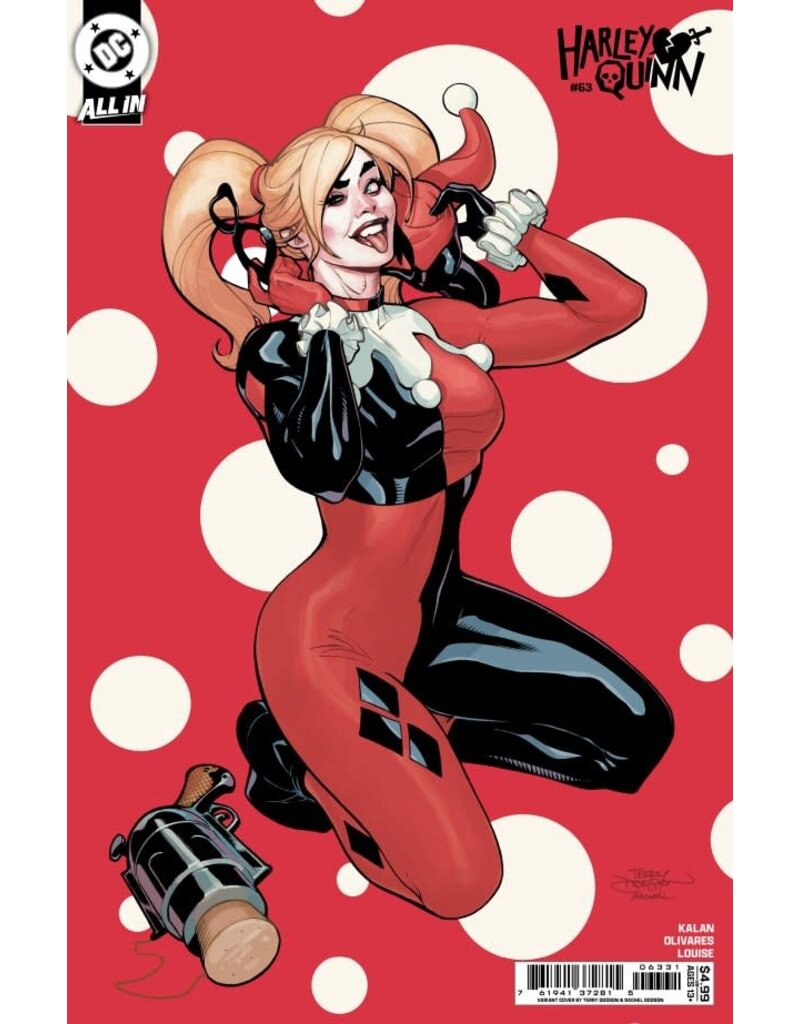 DC COMICS Harley Quinn #63 Cover C Terry Dodson Variant