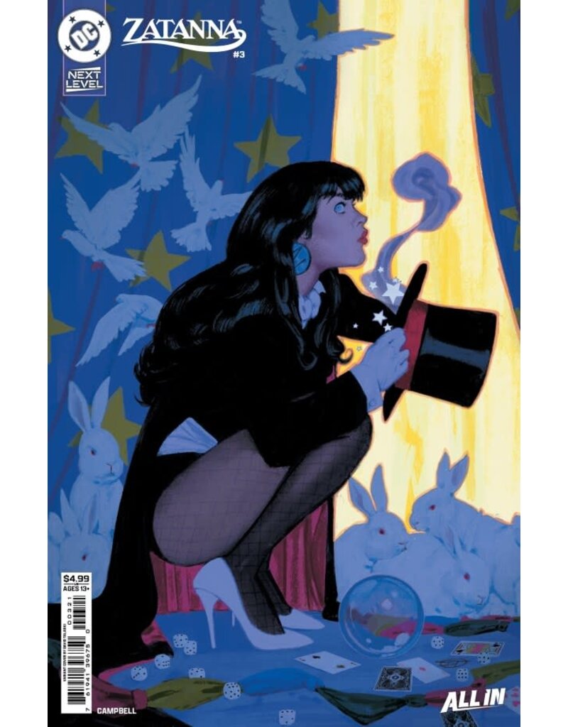 DC COMICS Zatanna #3 Cover B David Talaski Variant