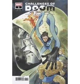 Marvel Comics Challenges of Doom: Mr. Fantastic #1 Peach Momoko Variant
