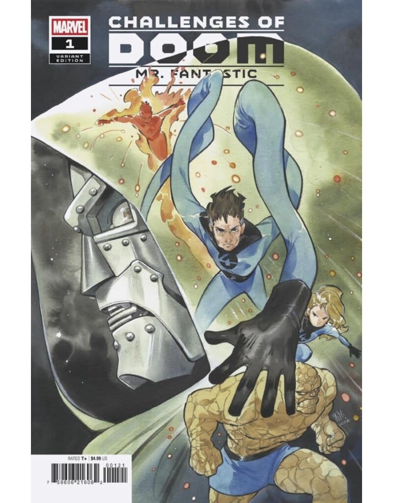 Marvel Comics Challenges of Doom: Mr. Fantastic #1 Peach Momoko Variant