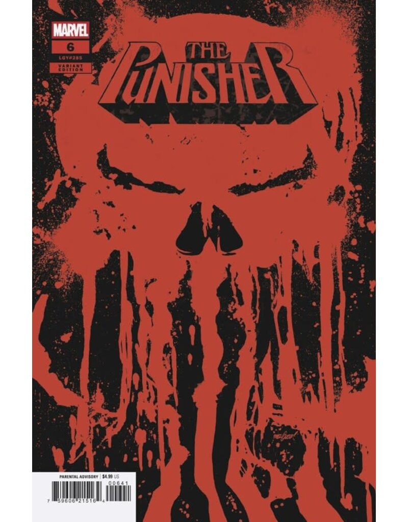 Marvel Comics Punisher #6 Skull Variant