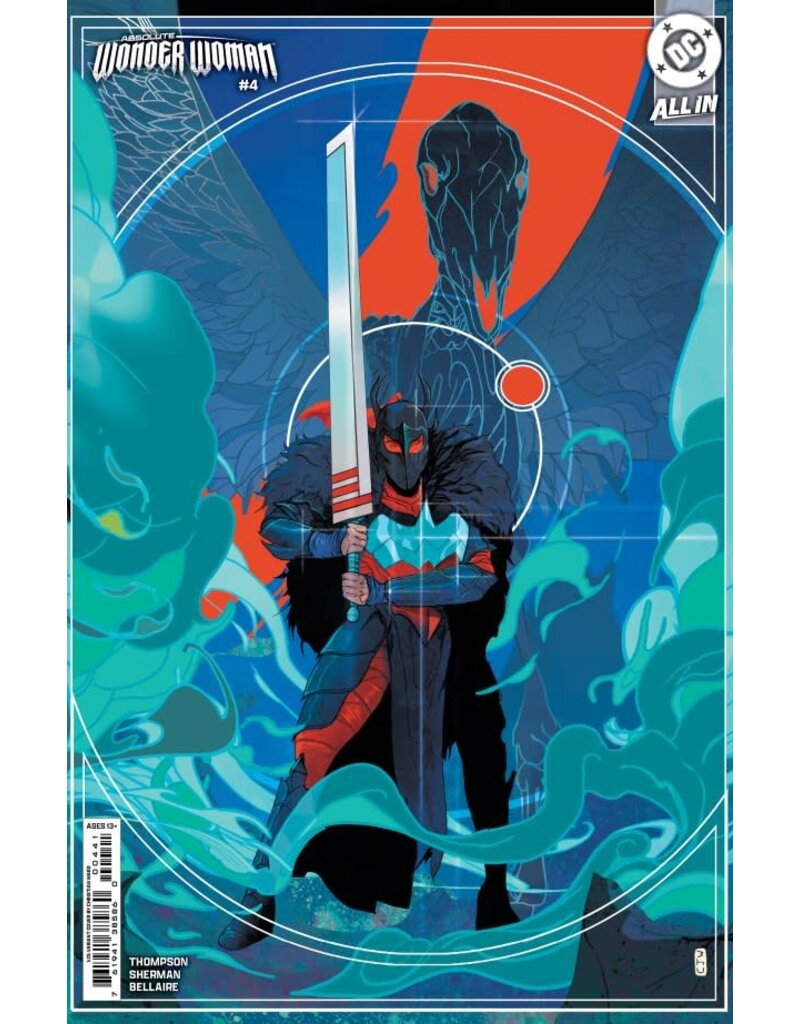 DC COMICS Absolute Wonder Woman #4 Cover D 1:25 Christian Ward Card Stock Variant