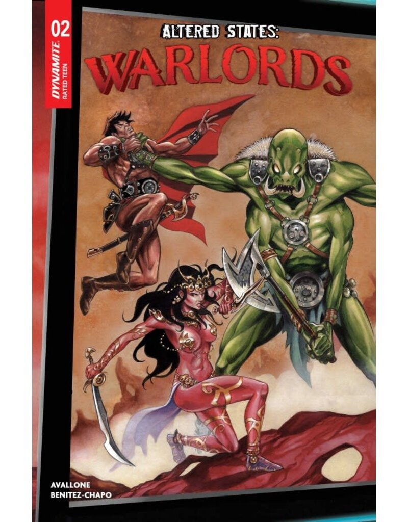 Altered States: Warlords #2 Cover B Mike Rooth Variant