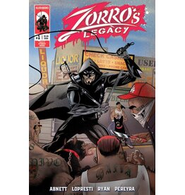Alien Books Zorro's Legacy #1 Cover D Stewart Moore Wraparound Variant