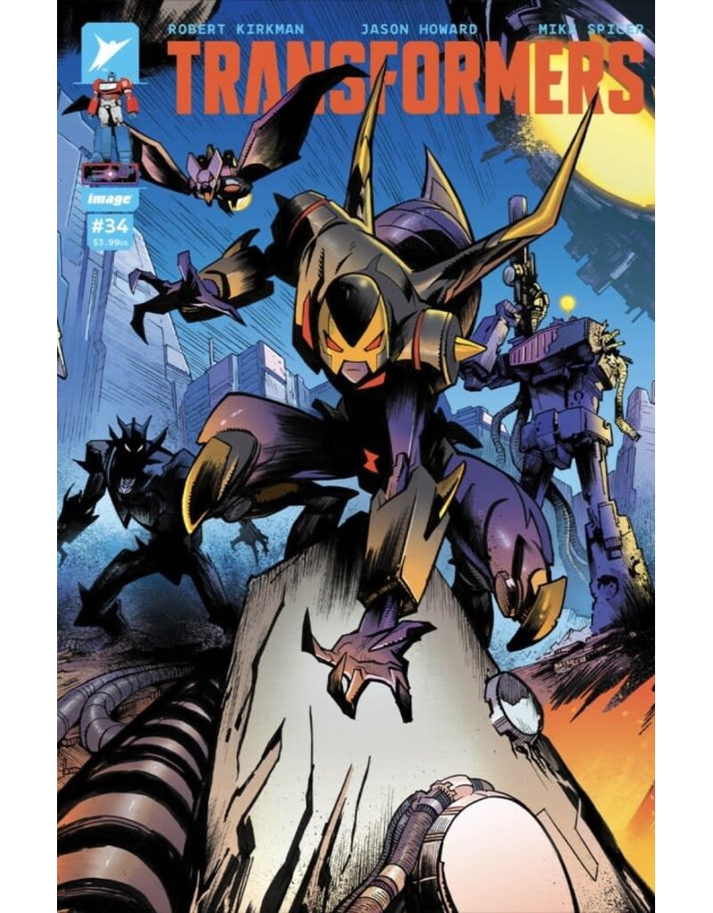 IMAGE COMICS Transformers #34 Cover C Jason Howard Connecting Variant