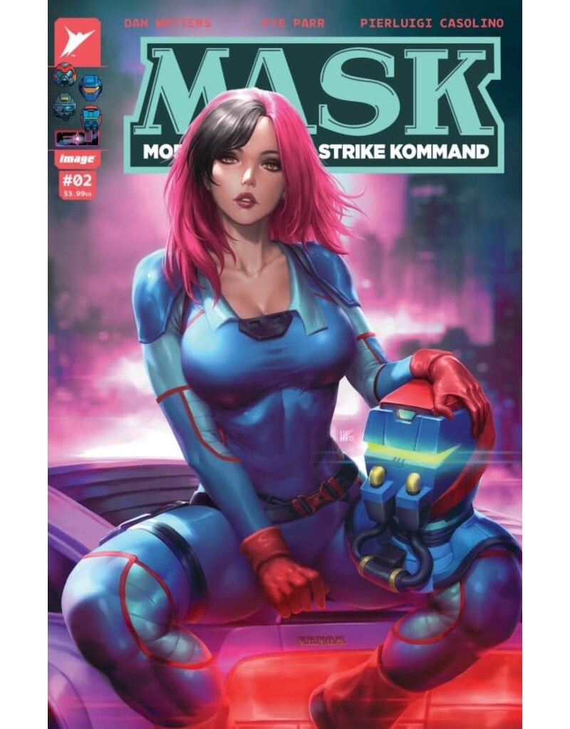 IMAGE COMICS M.A.S.K. #2 Cover B Kendrick 'Kunkka' Lim Variant