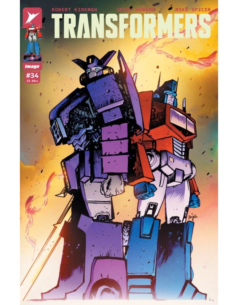 IMAGE COMICS Transformers #34 Cover B Daniel Warren Johnson Variant