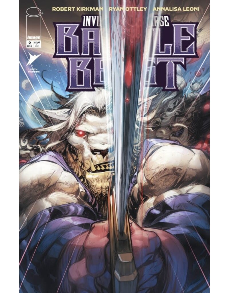 IMAGE COMICS Invincible Universe: Battle Beast #2 5th Printing Howard Porter