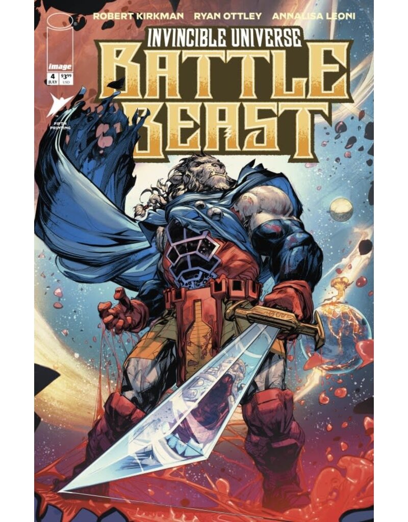 IMAGE COMICS Invincible Universe: Battle Beast #4 5th Printing Howard Porter