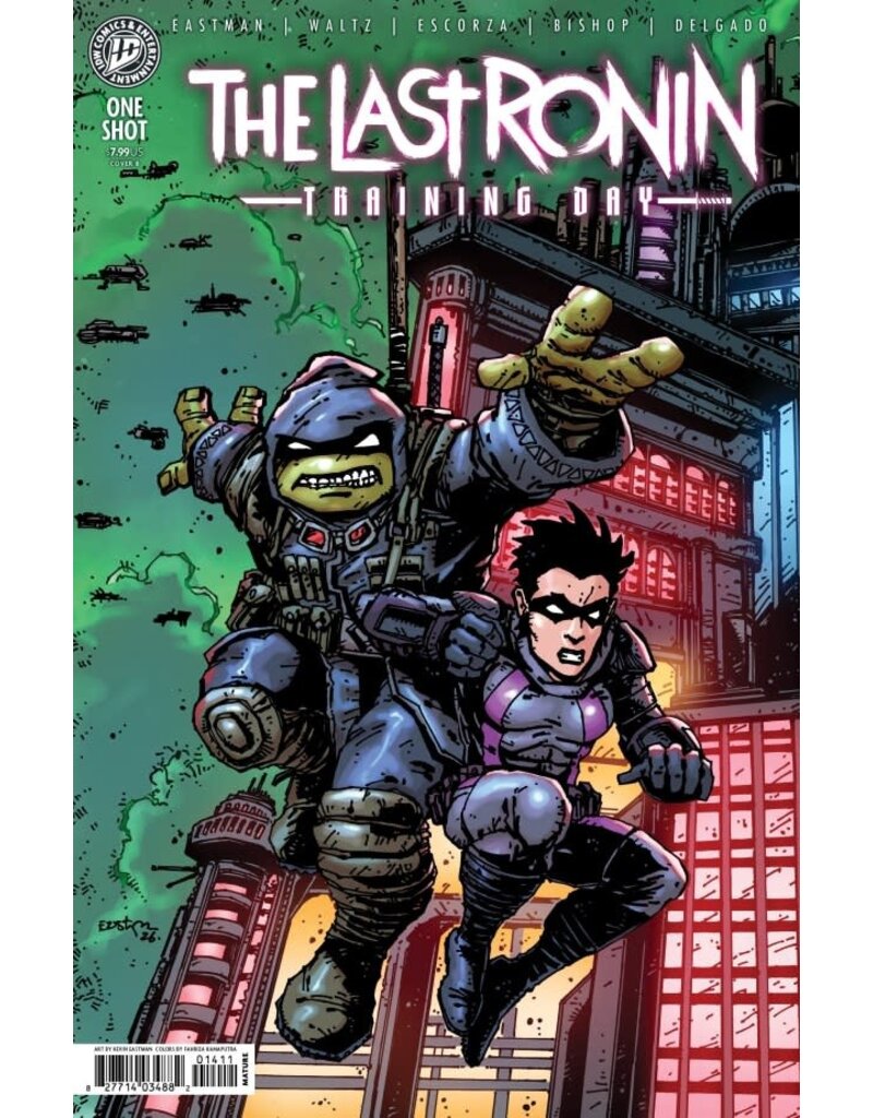 IDW Publishing Teenage Mutant Ninja Turtles: The Last Ronin – Training Day #1 Cover B Kevin Eastman Variant