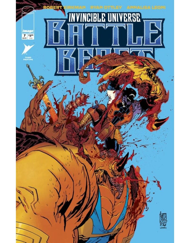IMAGE COMICS Invincible Universe: Battle Beast #7 3rd Printing Giuseppe Camuncoli