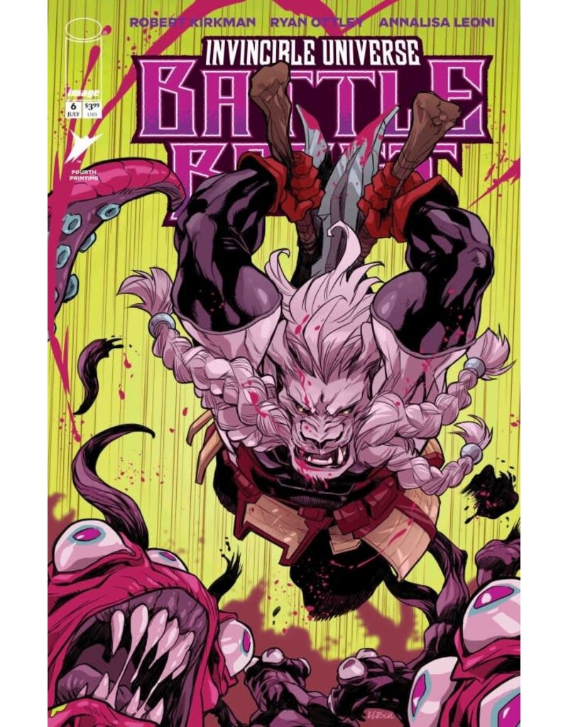 IMAGE COMICS Invincible Universe: Battle Beast #6 4th Printing Karl Kerschl