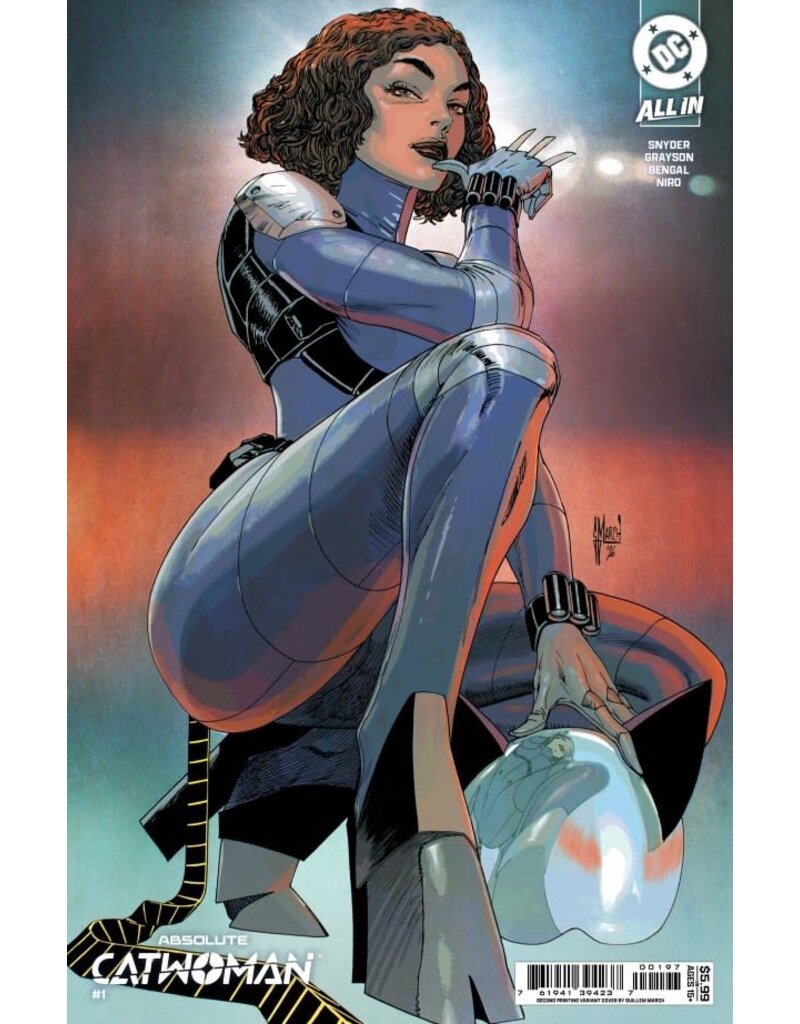 DC COMICS Absolute Catwoman #1 2nd Printing Guillem March