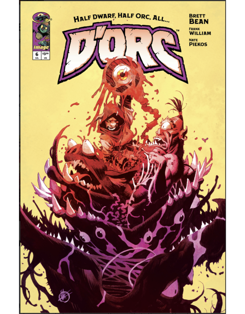 IMAGE COMICS D'Orc #6 Cover B Matteo Scalera Variant