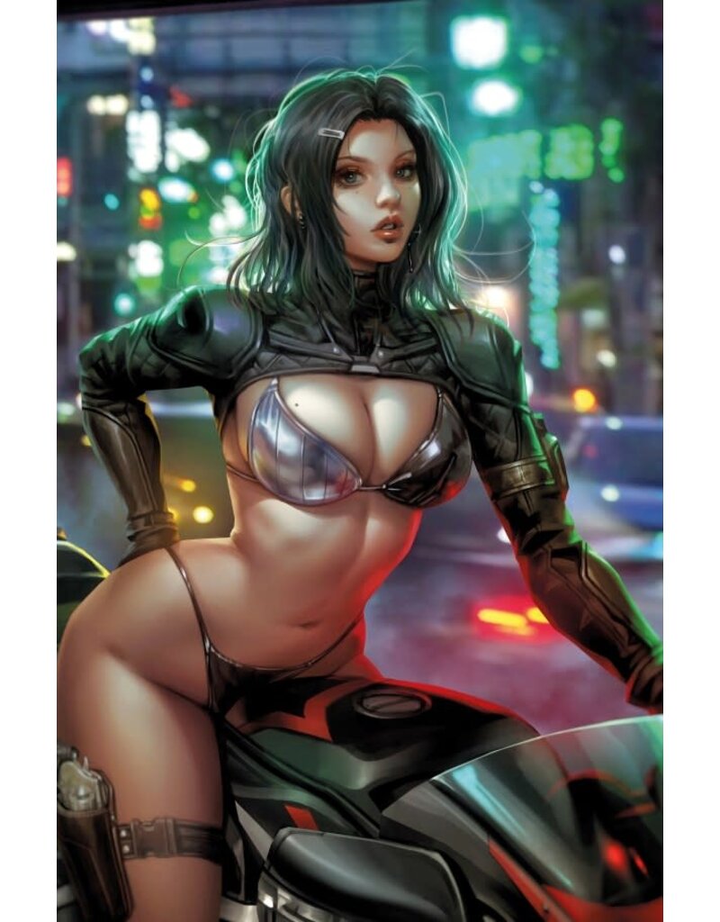 Gun Honey: Doubles Down #2 Cover I Derrick Chew Virgin Variant