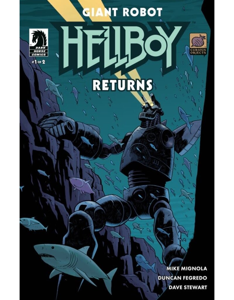 Dark Horse Comics Giant Robot Hellboy Returns #1 Cover B Ben Stenbeck Variant