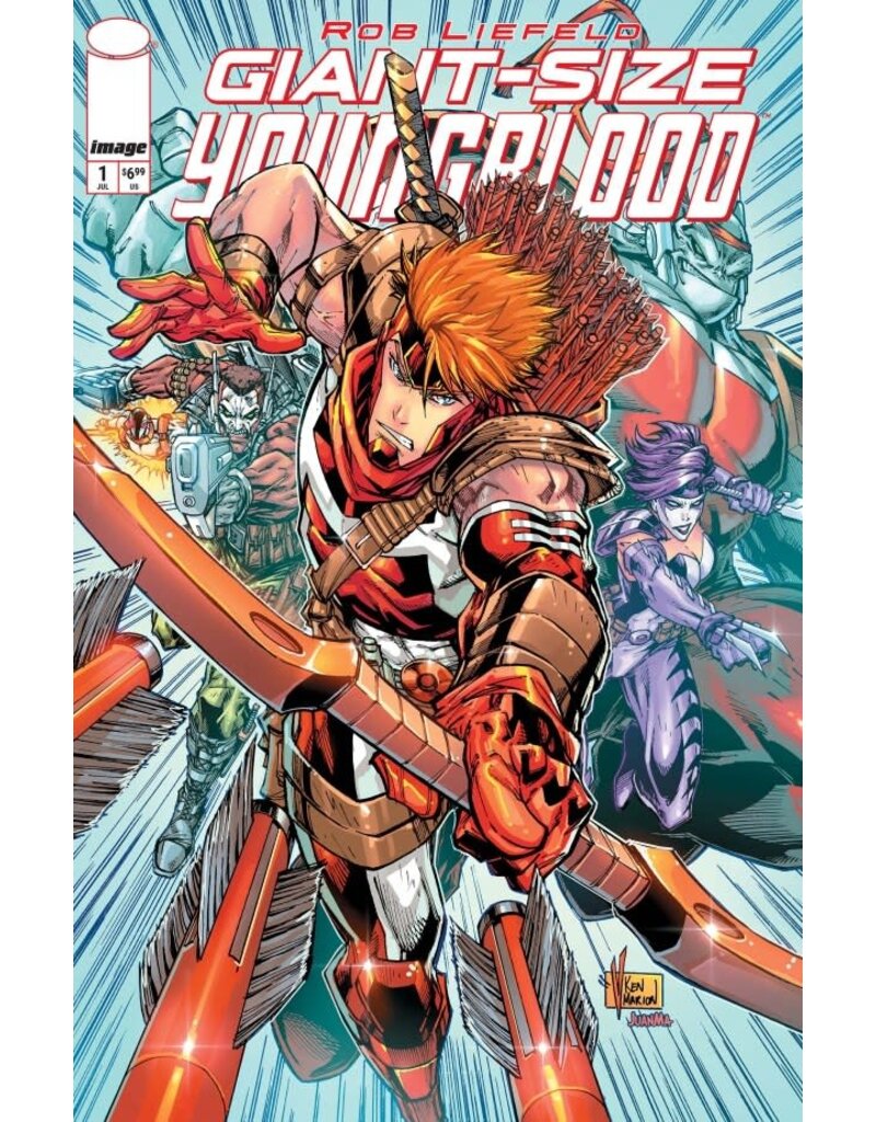 IMAGE COMICS Giant-Size Youngblood #1 Cover C V. Ken Marion Variant