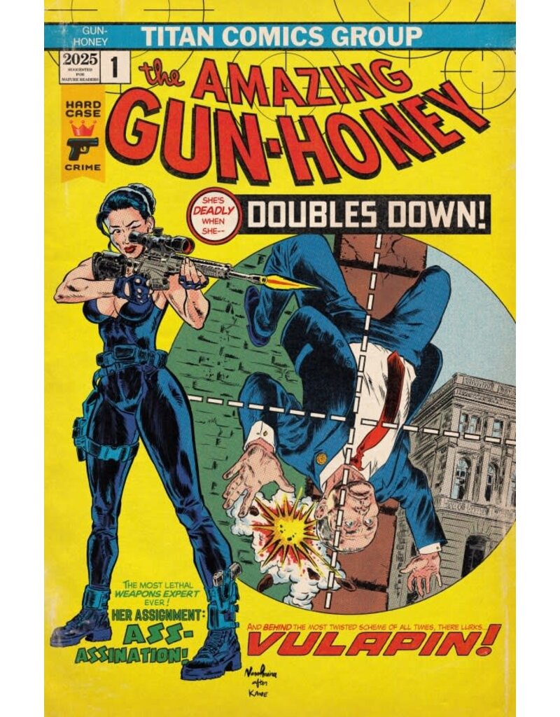 Gun Honey: Doubles Down #2 Cover G Nuno Pereira Homage Variant