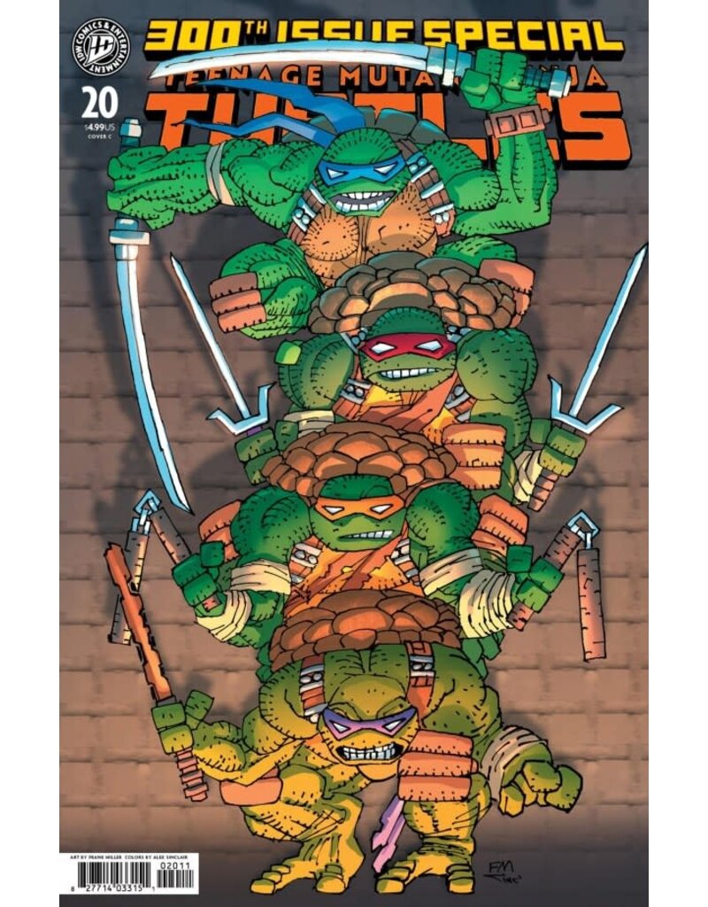 IDW Publishing Teenage Mutant Ninja Turtles #20 Cover C Frank Miller Variant